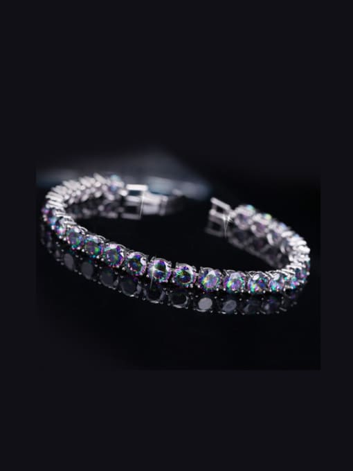 GREEN17.8Cm New Simple Jewelry Copper Bracelet