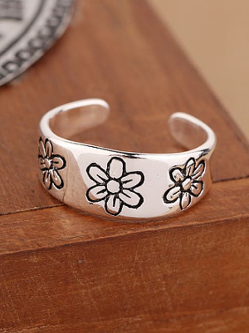 Peng Yuan Flowery Opening band ring 2