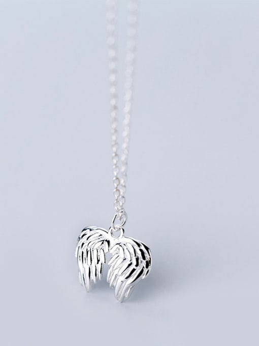 Rosh 925 Sterling Silver Angel wings Cute  Necklaces 1