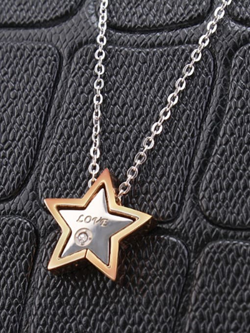 RANSSI Fashion Star Lovers Necklace 1