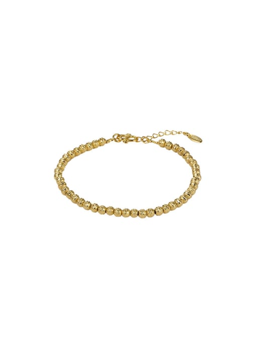 XP Copper Alloy 18K Gold Plated Fashion Beads Bracelet 0