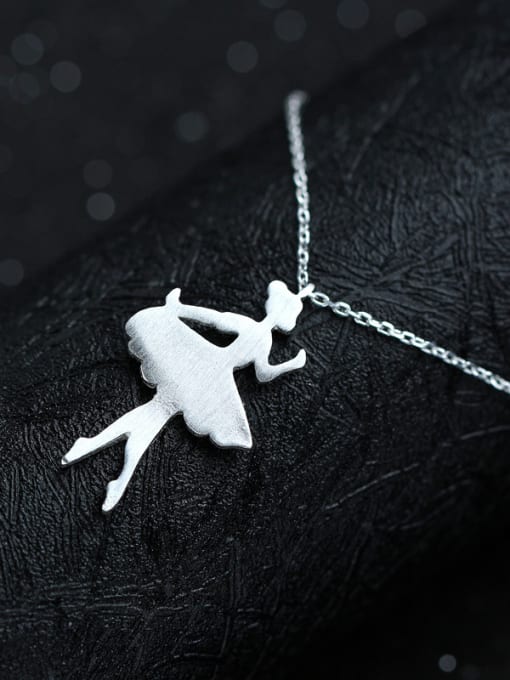kwan Creative dDrawing Lovable Ballet Doll Necklace 1