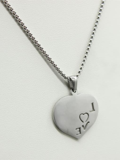 XIN DAI Heart-shape Fashon Clavicle Necklace