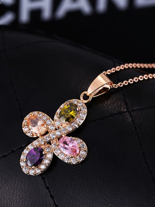 Color Wedding Accessories Copper Necklace