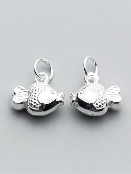 FAN 925 Sterling Silver With Silver Plated Delicate Animal Charms 1