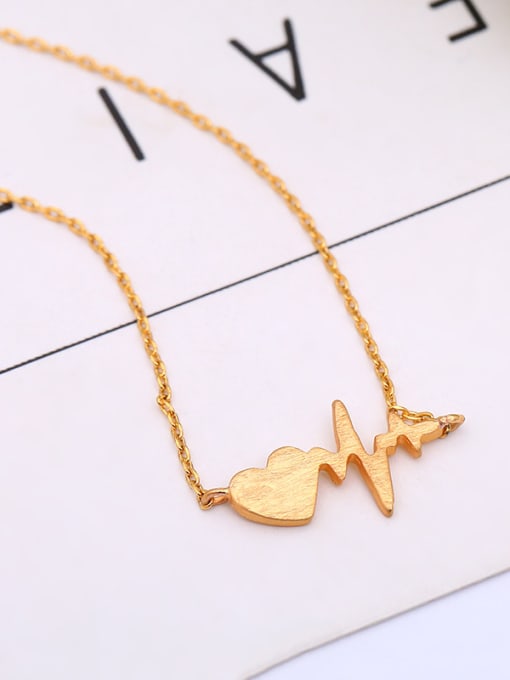 Lang Tony Fresh 16K Gold Plated Heart Shaped Necklace 0