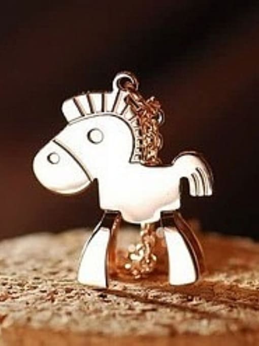 GROSE Little Horse Pendant Clavicle Necklace 2