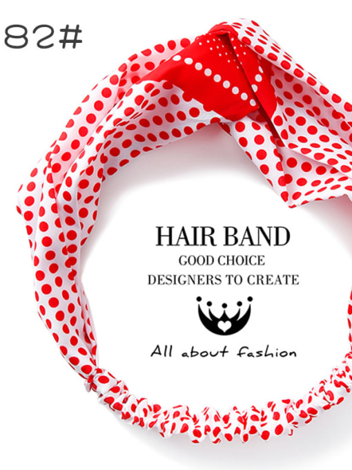 82#B5404 Sweet Hair Band Multi-color Options Headbands