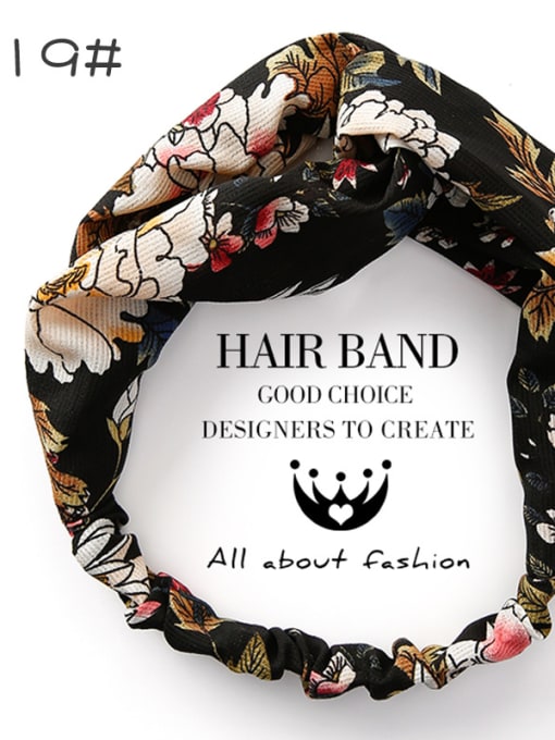 19#Z3209B Sweet Hair Band Multi-color Options Headbands