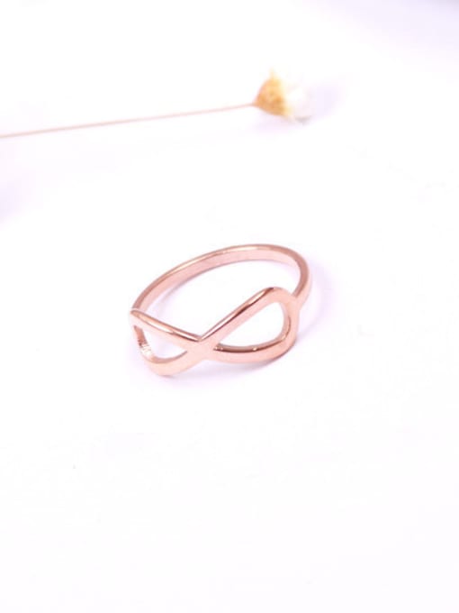 GROSE Eight Shaped Simple Women Ring 1