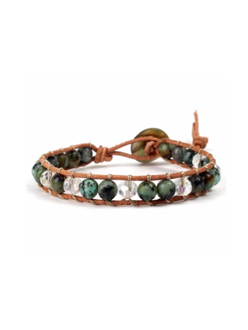 B6035-N Temperament Colorful Stones Women Bracelet