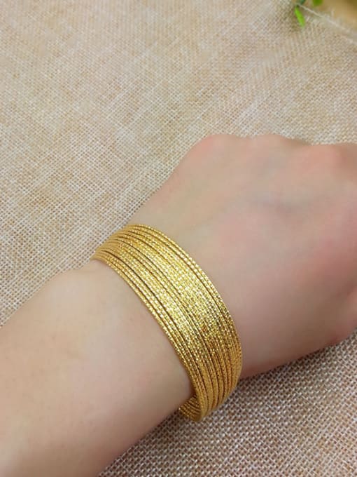 Neayou Fashion Multi-layer Gold Plated Bracelet 1