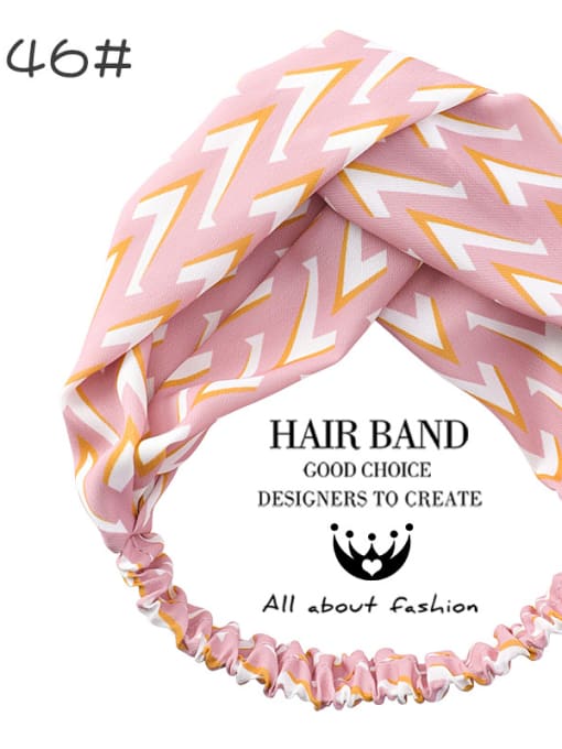 46#B8506 Sweet Hair Band Multi-color Options Headbands