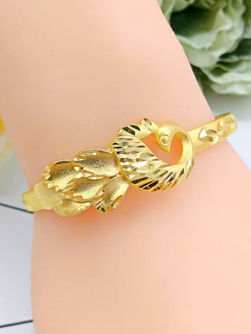 Neayou Women Elegant Peacock Shaped Bracelet 2