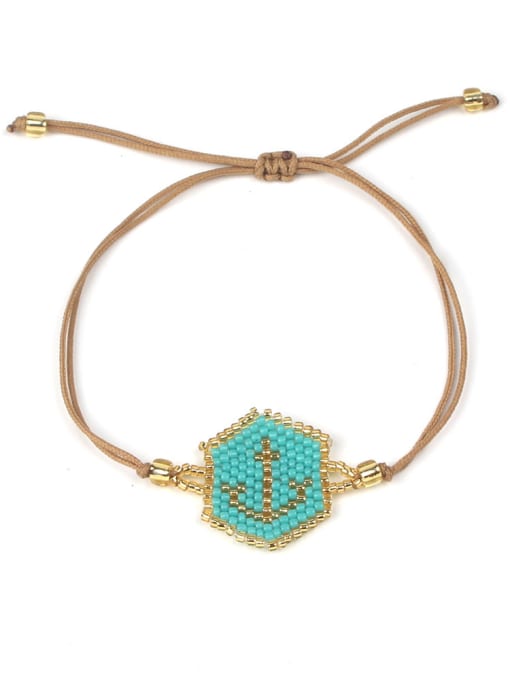 handmade Geometric Accessories Bohemia Style Woven Bracelet 0