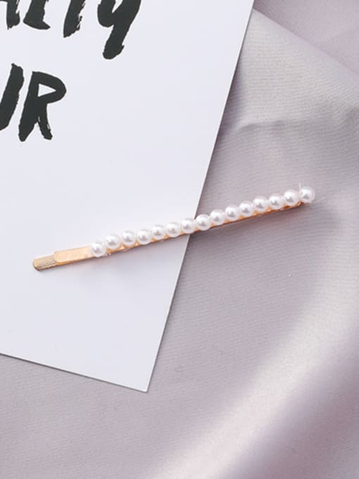 6#10169 Alloy With New retro pearl hairpin Hair Pins