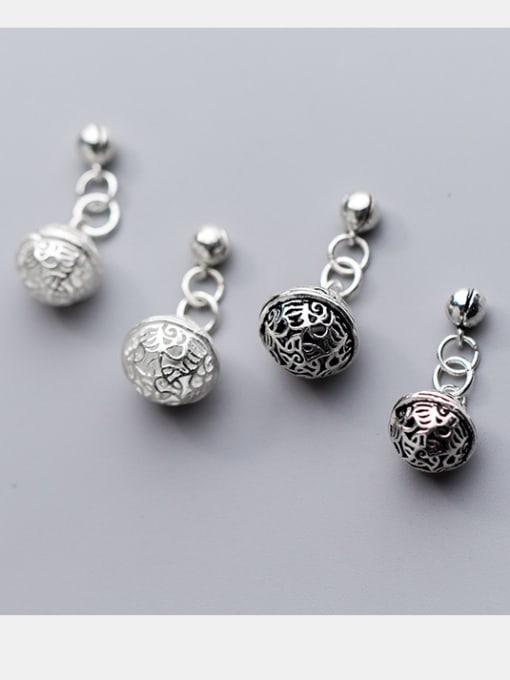 FAN 925 Sterling Silver With Silver Plated bell Trendy Charms 2