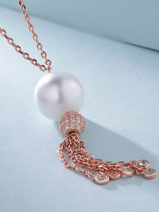 One Silver 2018 High-grade Pearl Necklace 2