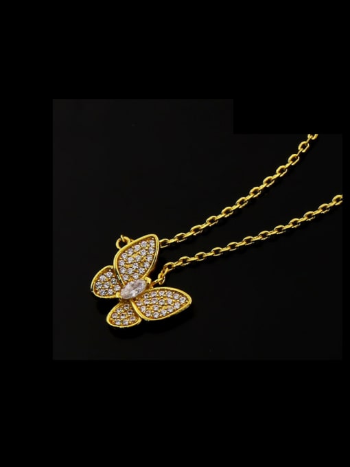 My Model Butterfly Copper Necklace