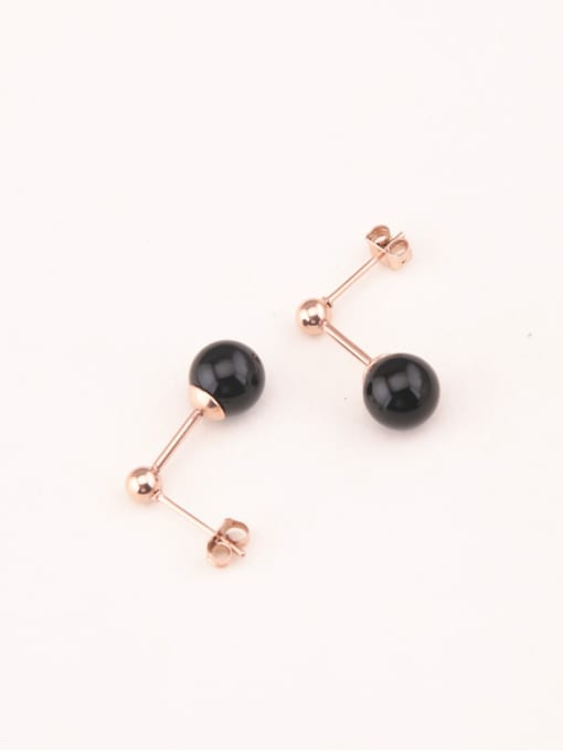 GROSE Small Balls Titanium Stud Earrings 0