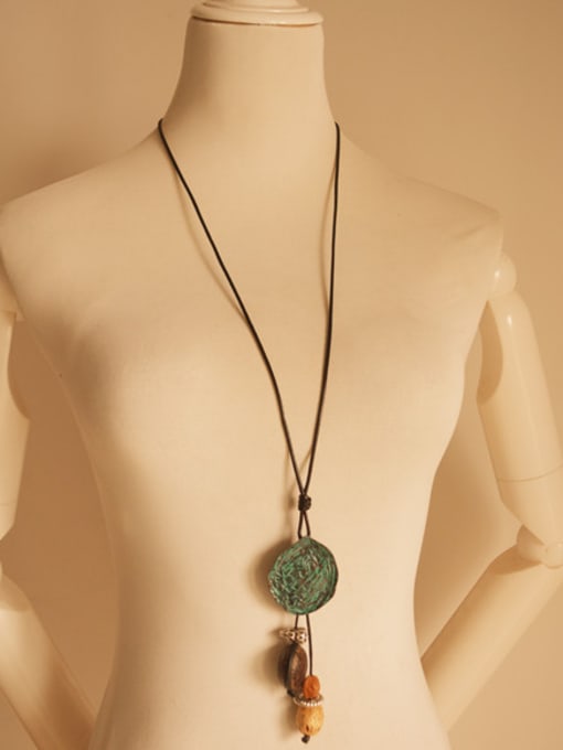 Dandelion Women Vintage Geometric Shaped Necklace 2