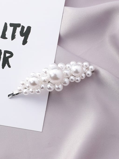 14#B6202B Alloy With New retro pearl hairpin Hair Pins