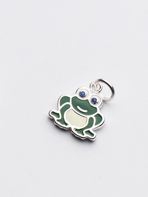 Frogs Lvey Panda Shaped Glue S925 Silver Pendant