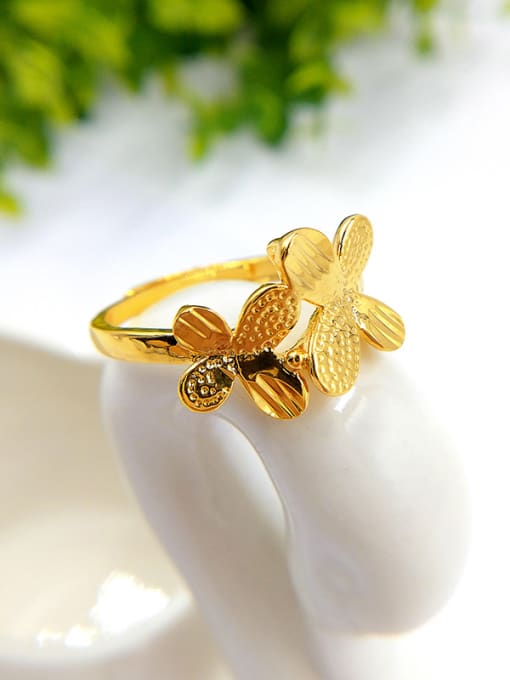 Neayou Women Elegant Butterfly Shaped Ring 3