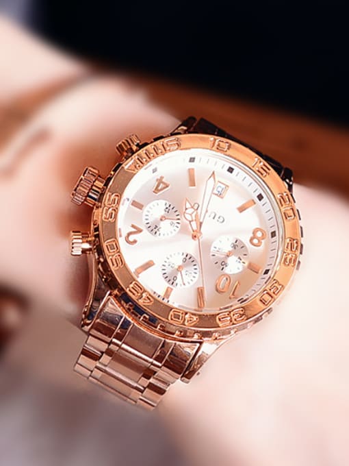 GUOU Watches GUOU Brand Luxury Chronograph Unisex Watch 4