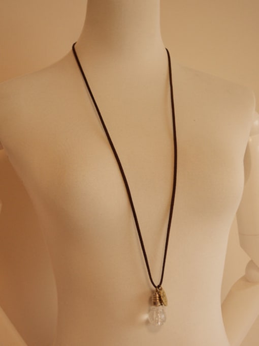 Dandelion Unisex Exquisite Bulb Shaped Necklace