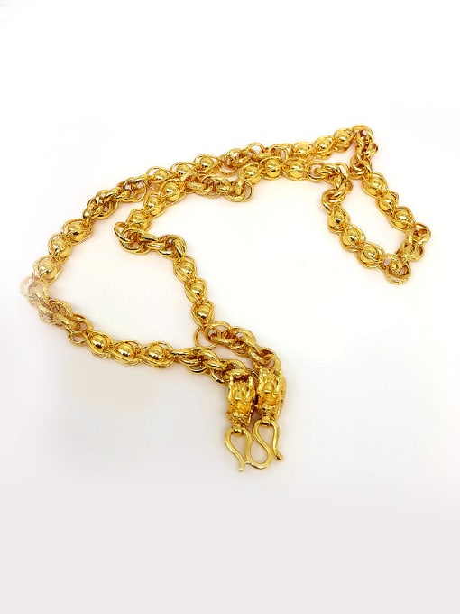 golden Men Luxury Faucet Shaped Necklace
