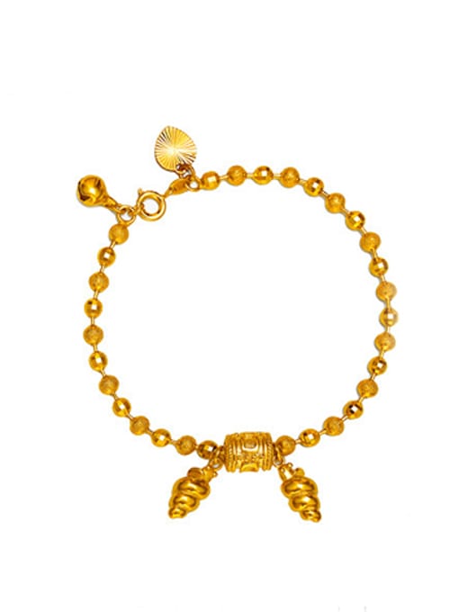XP Ethnic style Beads Gold Plated Bracelet
