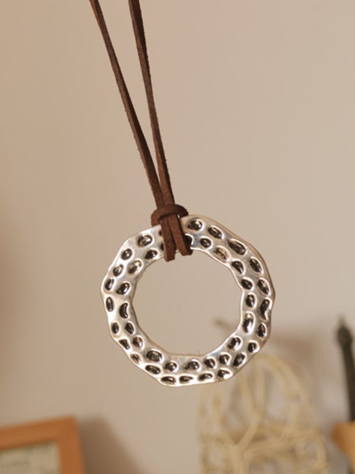 Dandelion Women Delicate Round Shaped Necklace 0