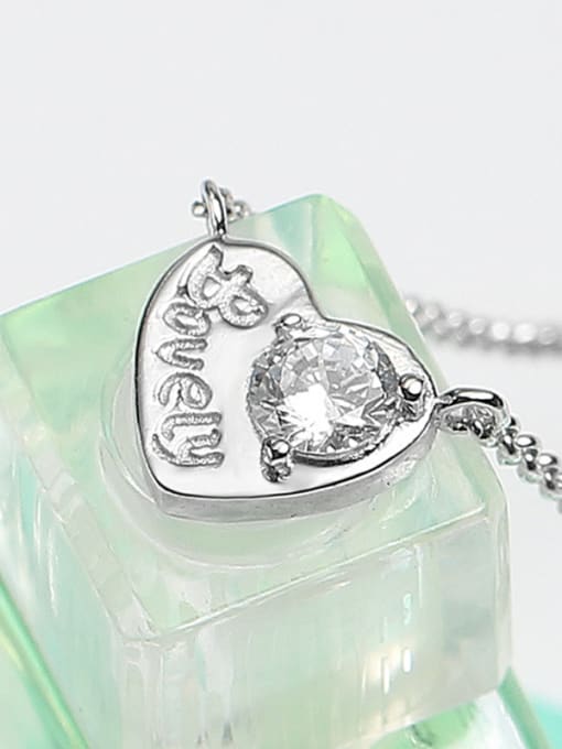 kwan Love Heart-shape Fashion Gift Necklace 1