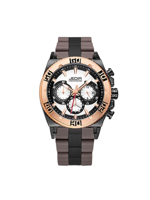3 JEDIR Brand Sporty Chronograph Watch