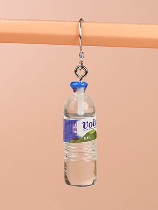 Peng Yuan Creative Mineral Water Bottle Earrings 2