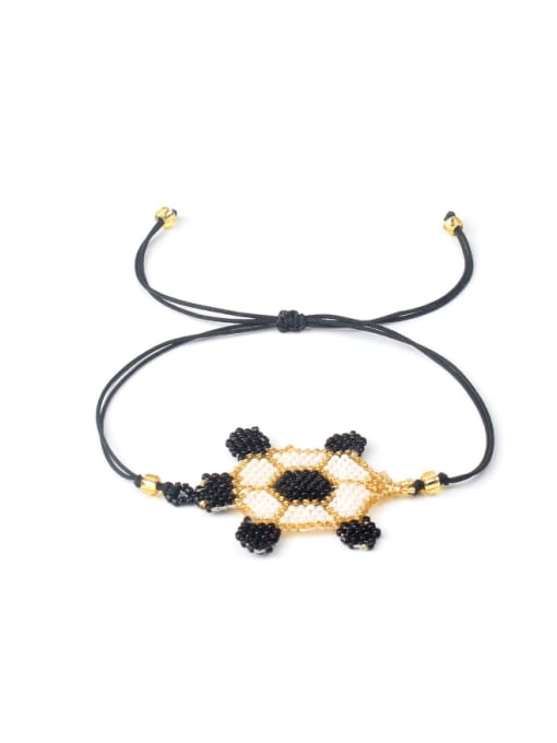 HB576-H Tortoise Shaped Small Glass Stones Women Bracelet