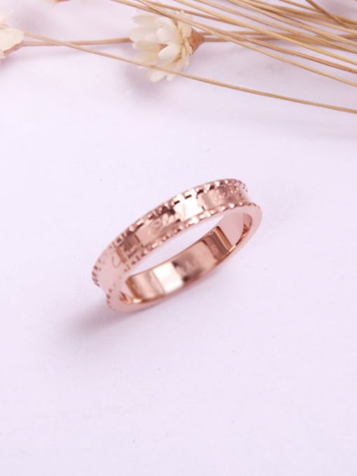 GROSE Figure Smooth Fashion Lover Ring 0