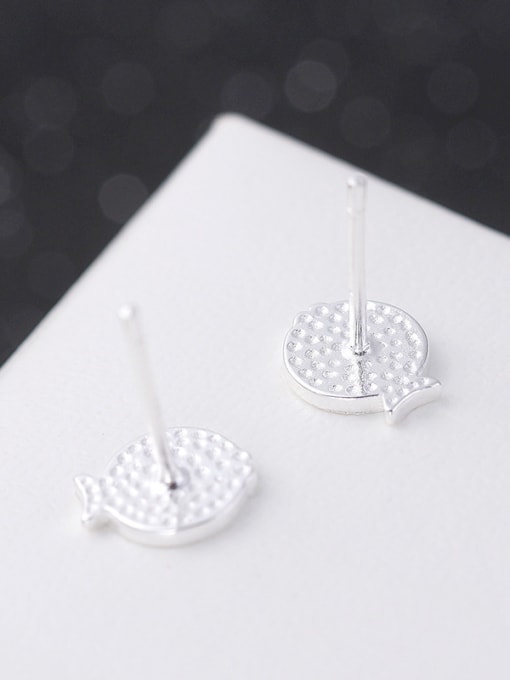 kwan Lovely Fish -shape Birthday Gift Stud Earrings 1