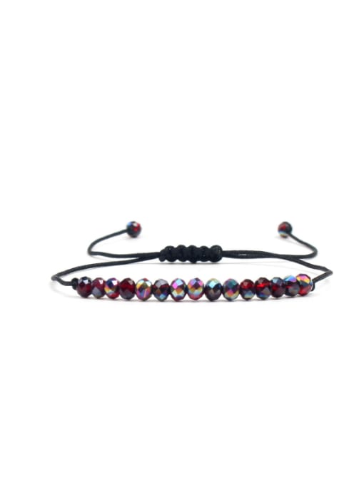 HB588-C Glass Crystal Fashion Adjustable Women Bracelet