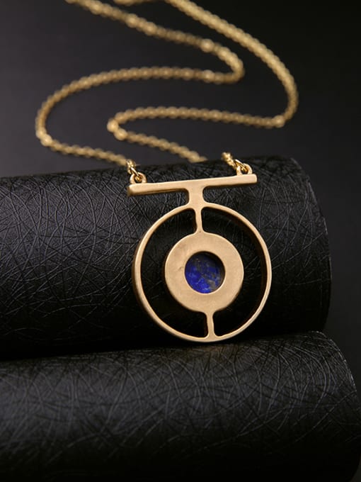 KM Simple Round Alloy Necklace 3