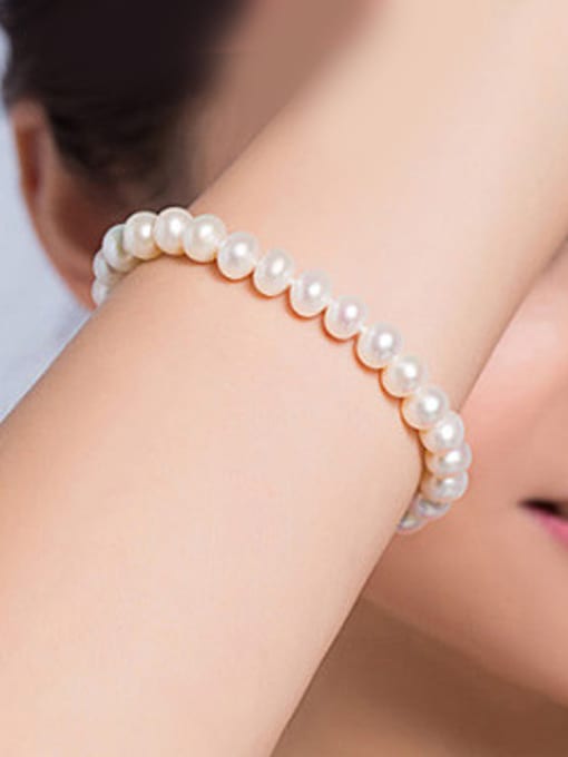 EVITA PERONI Classical Freshwater Pearls Bracelet 1