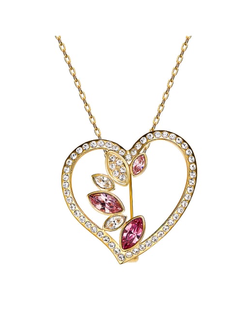Gold 18K Gold Heart-shaped Necklace