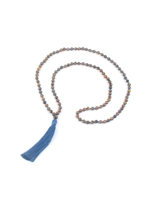 handmade Charming High Quality Tassel Pendant Necklace 0