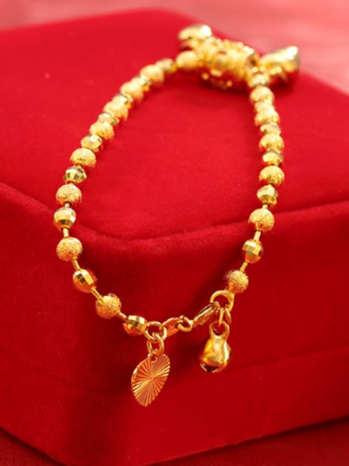 XP Ethnic style Beads Gold Plated Bracelet 1