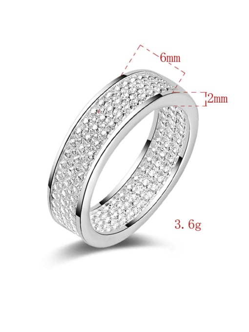 Ya Heng Silver Plated Western Style Hot Selling Fashion Ring 1