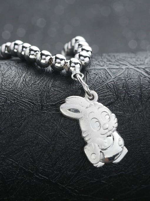 kwan Lovely Animal  Accessories Fashion Silver Bracelet 2