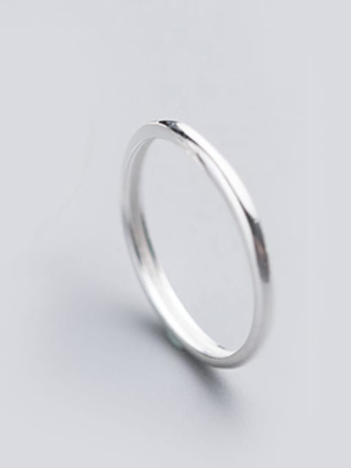 Rosh Fashion 925 Silver Geometric Shaped Women Ring 1