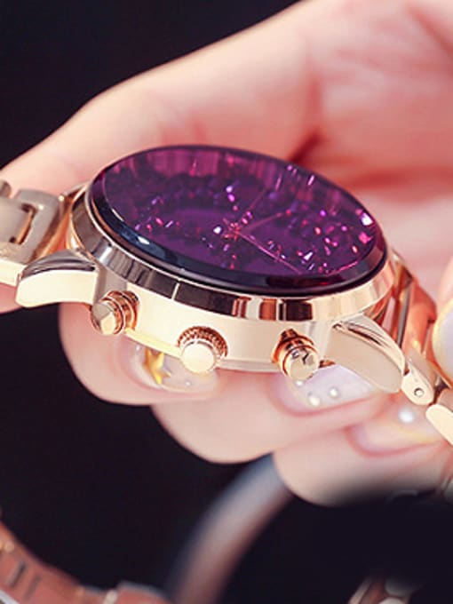 GUOU Watches GUOU Brand Fashion Rhinestones Mechanical Watch 2