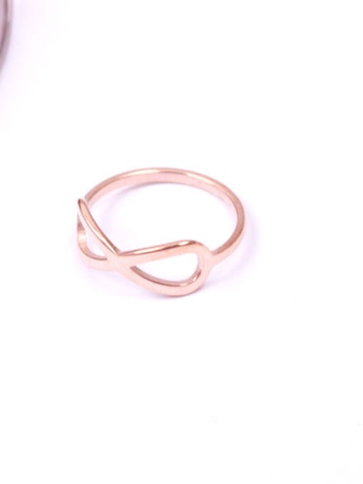 GROSE Eight Shaped Simple Women Ring 0